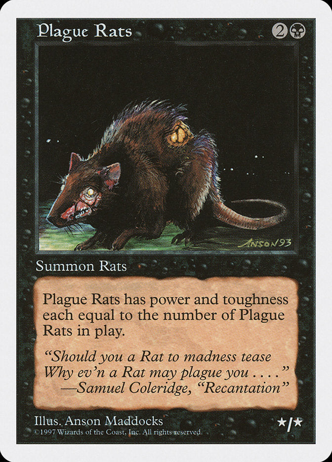 Plague Rats [Fifth Edition] | Card Merchant Takapuna