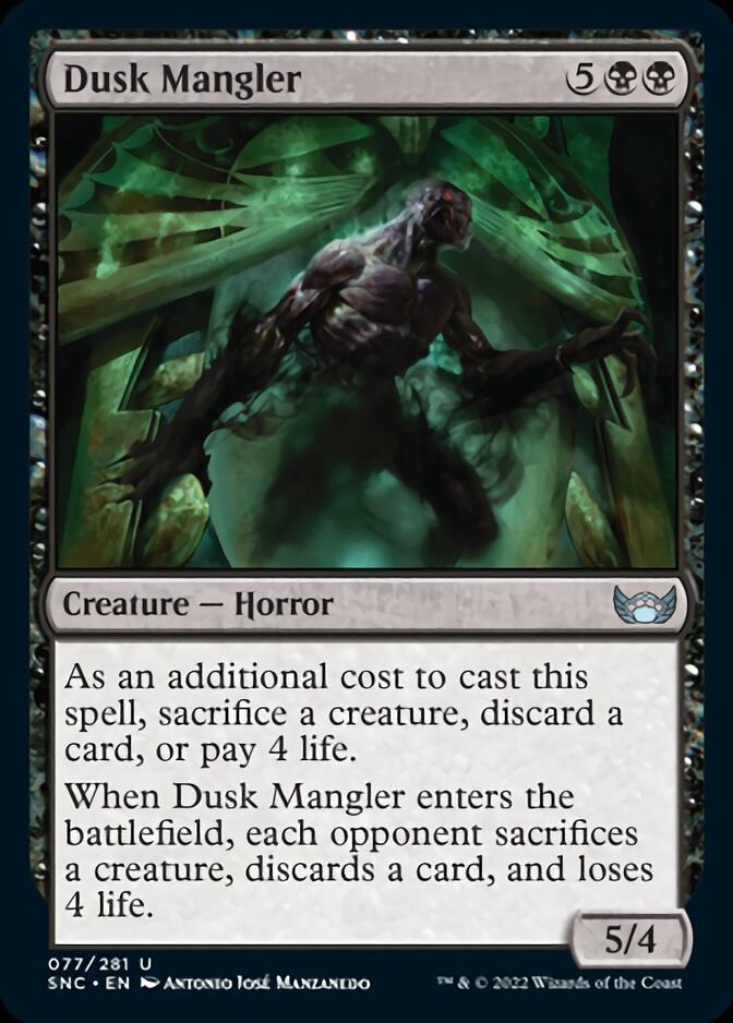 Dusk Mangler [Streets of New Capenna] | Card Merchant Takapuna