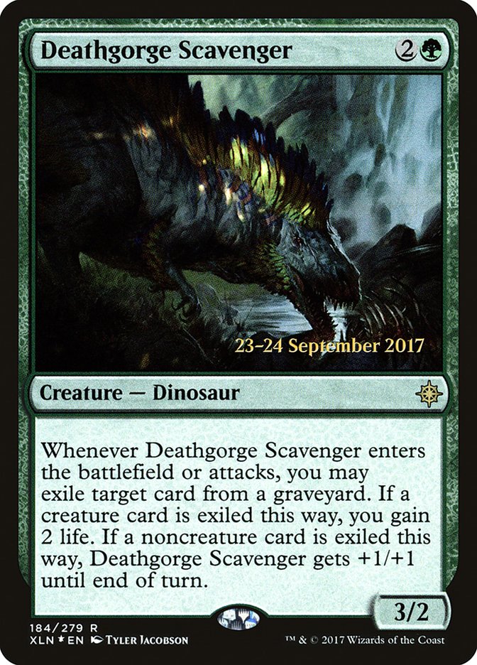 Deathgorge Scavenger [Ixalan Prerelease Promos] | Card Merchant Takapuna