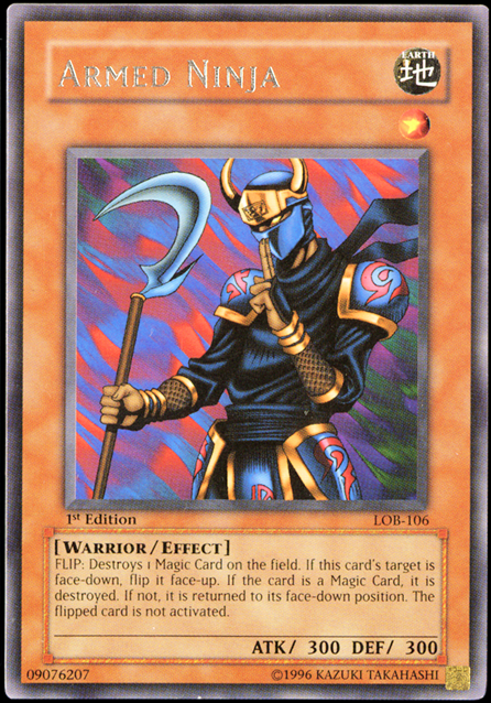 Armed Ninja [LOB-106] Rare | Card Merchant Takapuna