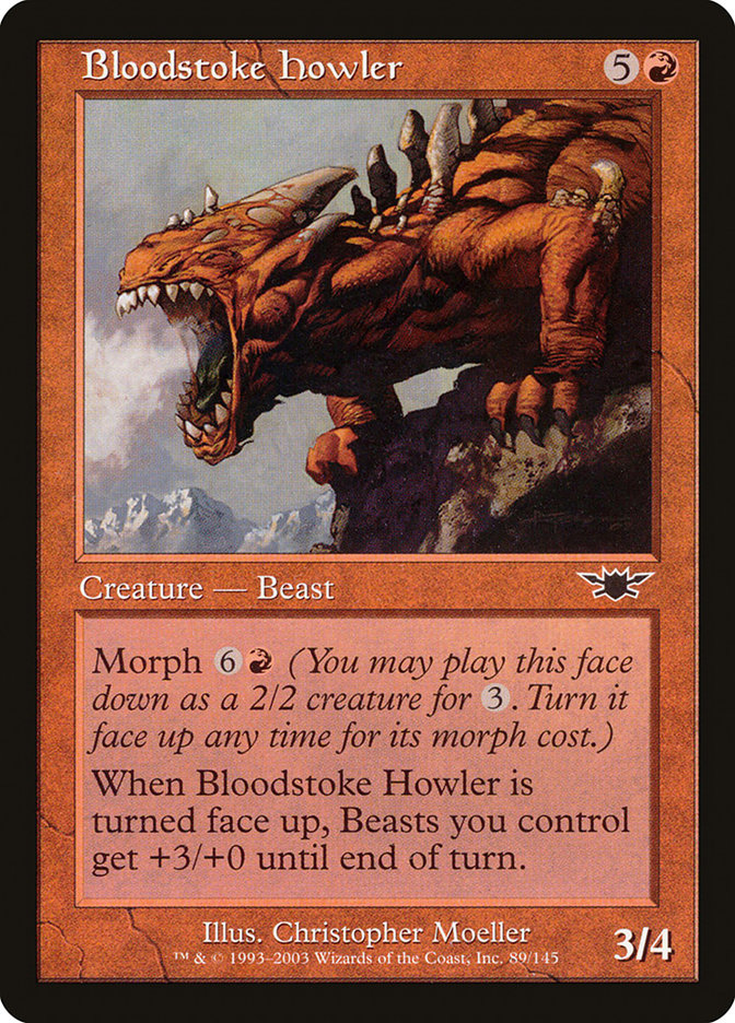 Bloodstoke Howler [Legions] | Card Merchant Takapuna