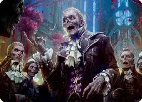 Undead Butler Art Card [Innistrad: Crimson Vow Art Series] | Card Merchant Takapuna