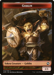 Goblin (012) // Blood (017) Double-Sided Token [Challenger Decks 2022 Tokens] | Card Merchant Takapuna