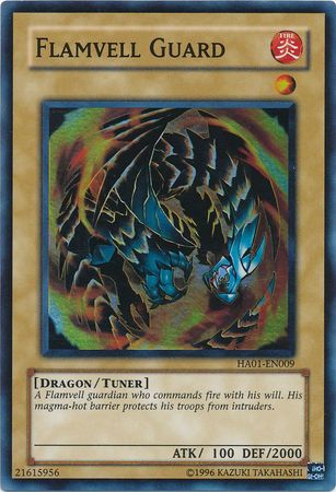 Flamvell Guard [HA01-EN009] Super Rare | Card Merchant Takapuna