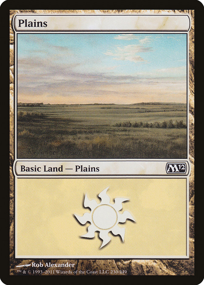 Plains (230) [Magic 2012] | Card Merchant Takapuna