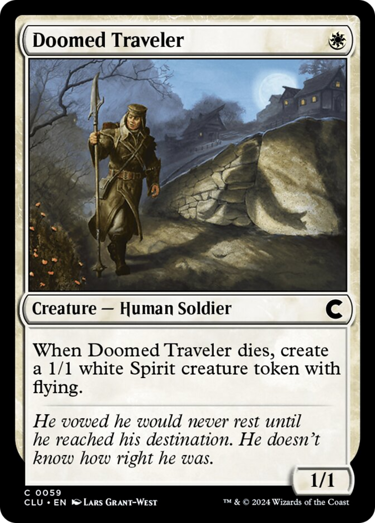 Doomed Traveler [Ravnica: Clue Edition] | Card Merchant Takapuna