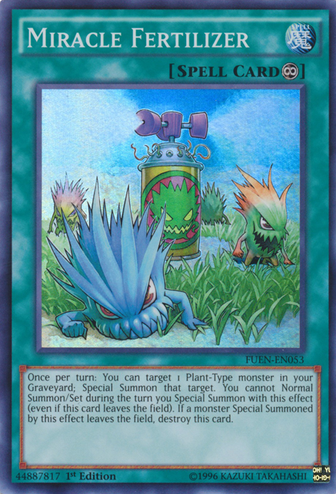 Miracle Fertilizer [FUEN-EN053] Super Rare | Card Merchant Takapuna