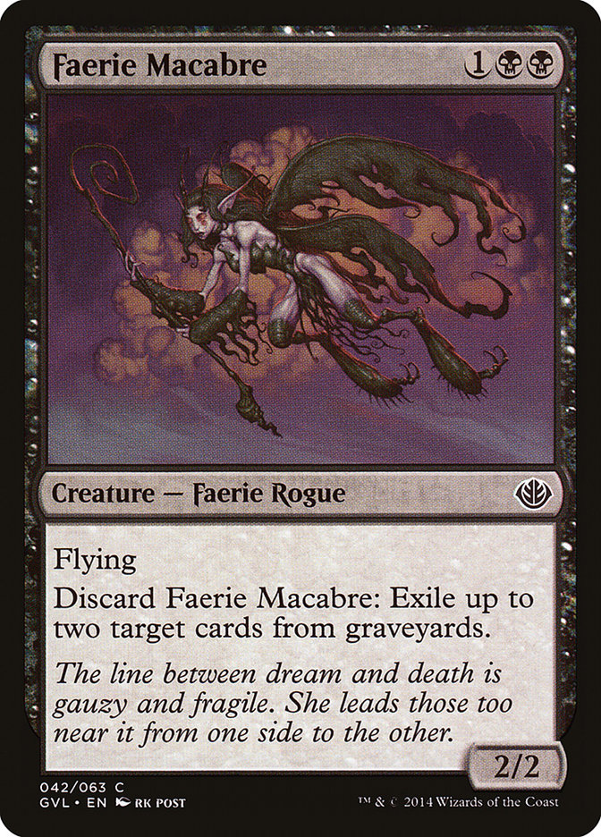 Faerie Macabre (Garruk vs. Liliana) [Duel Decks Anthology] | Card Merchant Takapuna