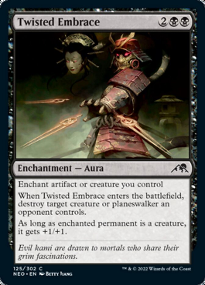 Twisted Embrace [Kamigawa: Neon Dynasty] | Card Merchant Takapuna