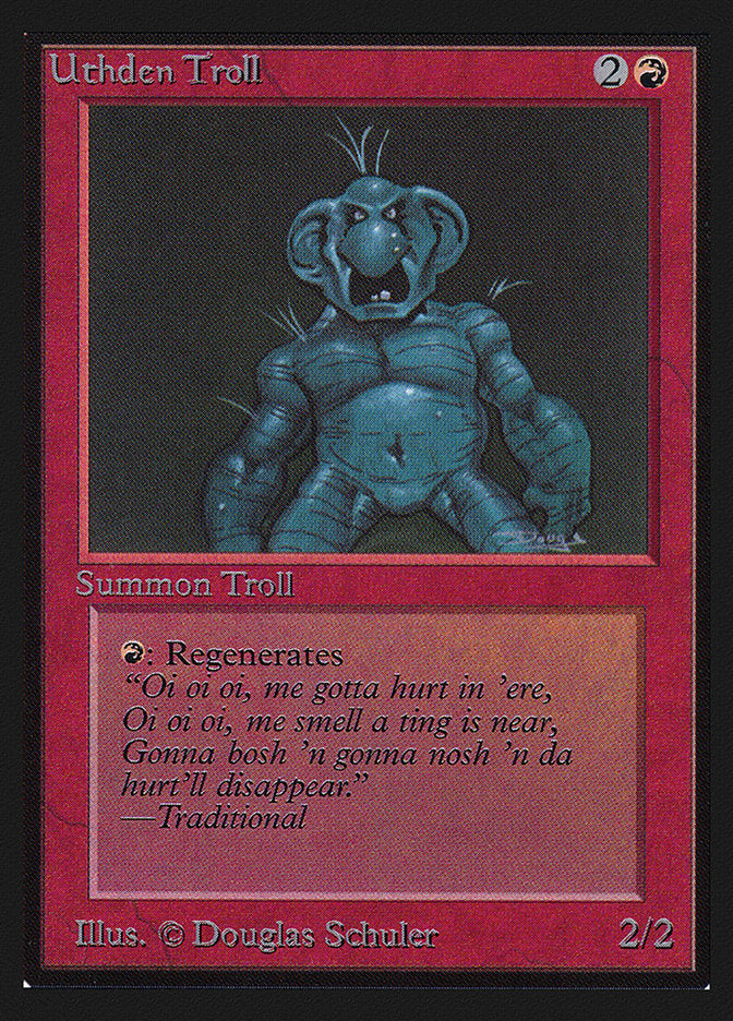 Uthden Troll [International Collectors' Edition] | Card Merchant Takapuna