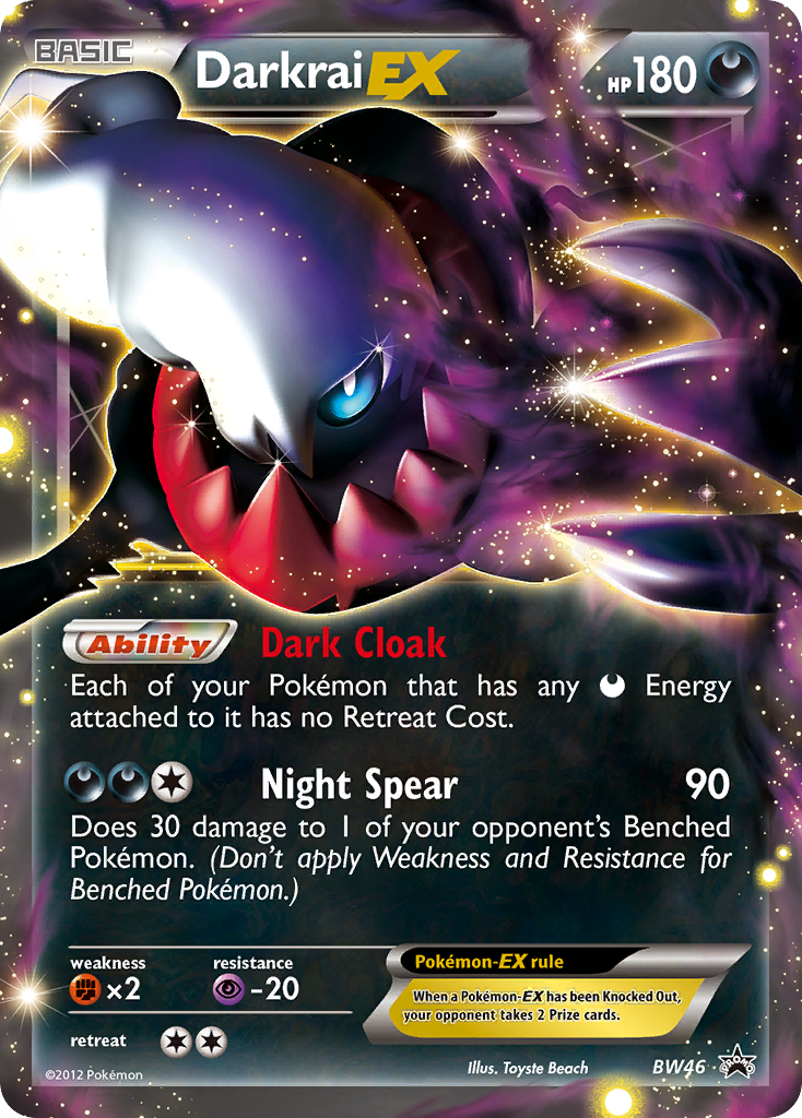 Darkrai EX (BW46) [Black & White: Black Star Promos] | Card Merchant Takapuna