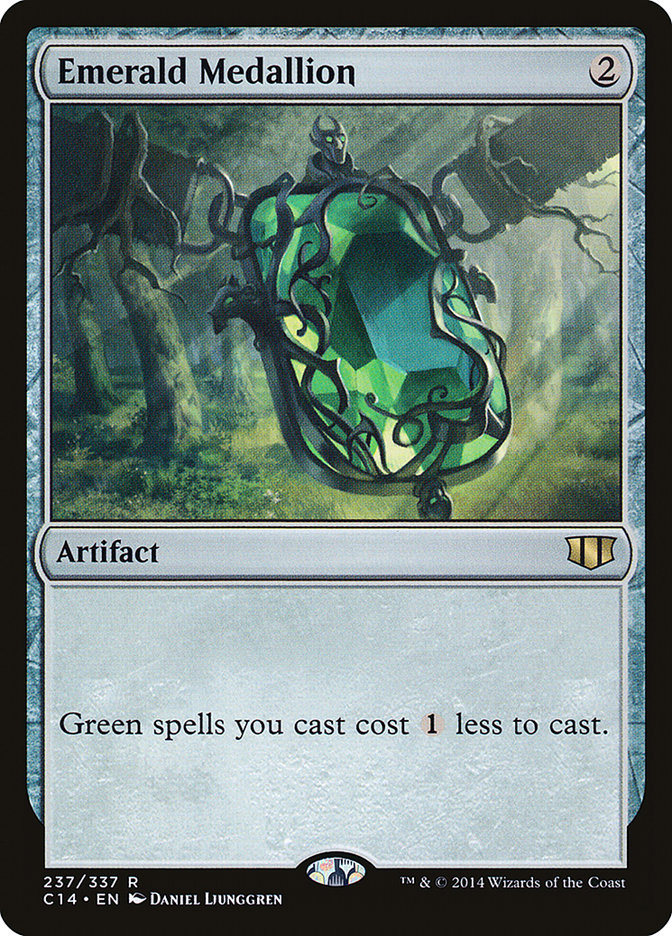 Emerald Medallion [Commander 2014] | Card Merchant Takapuna