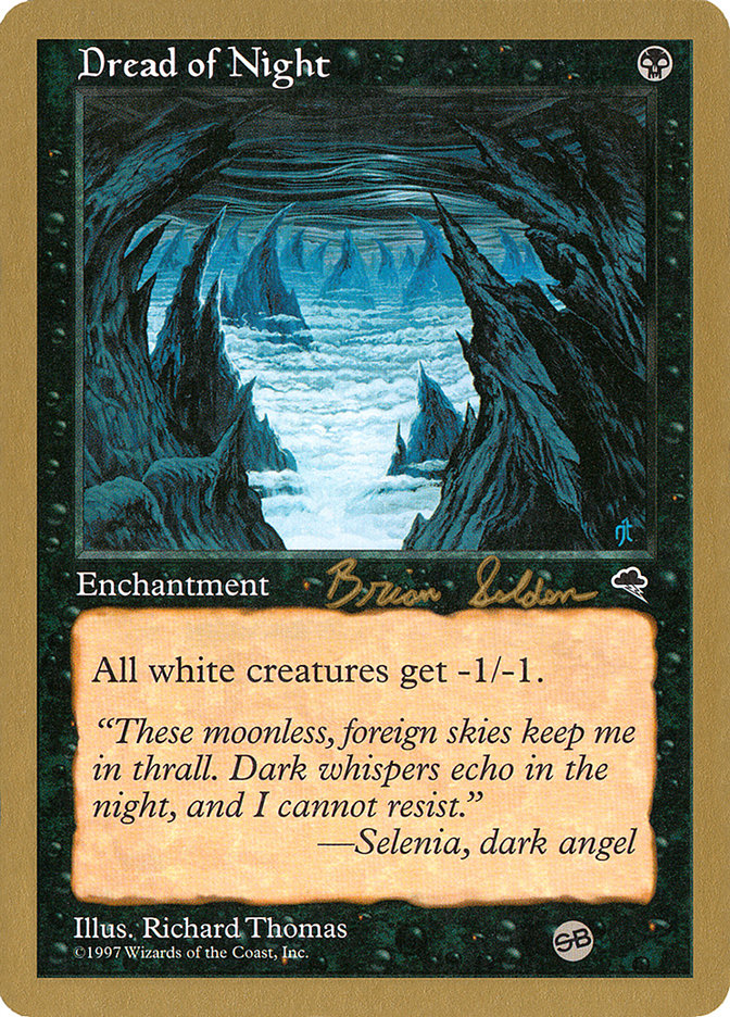 Dread of Night (Brian Selden) (SB) [World Championship Decks 1998] | Card Merchant Takapuna