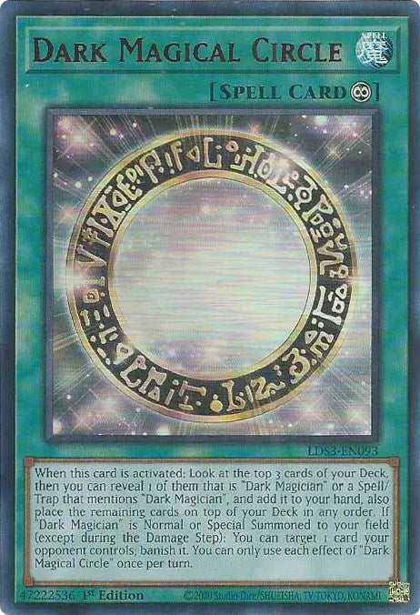 Dark Magical Circle (Red) [LDS3-EN093] Ultra Rare | Card Merchant Takapuna