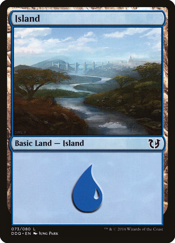 Island (73) [Duel Decks: Blessed vs. Cursed] | Card Merchant Takapuna