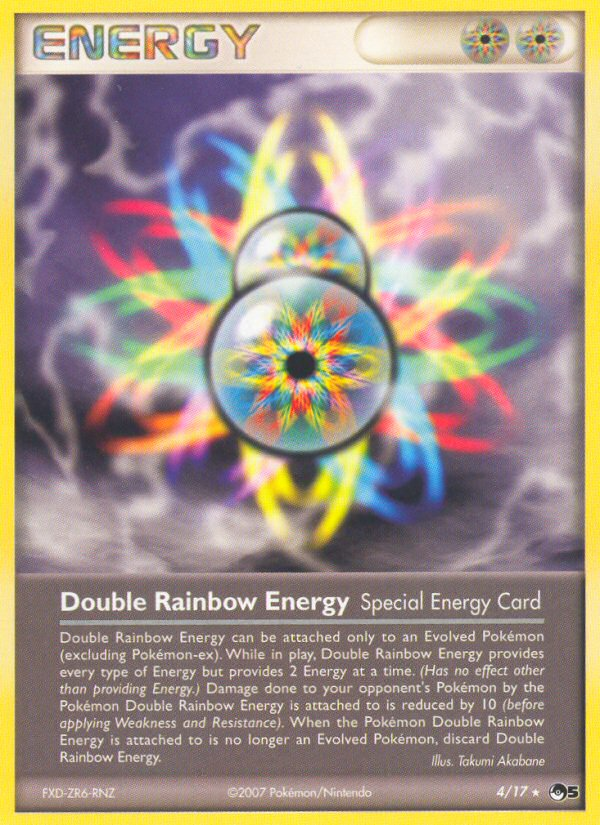 Double Rainbow Energy (4/17) [POP Series 5] | Card Merchant Takapuna