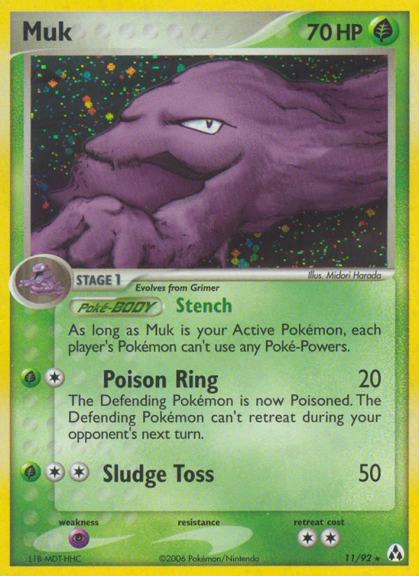 Muk (11/92) [EX: Legend Maker] | Card Merchant Takapuna