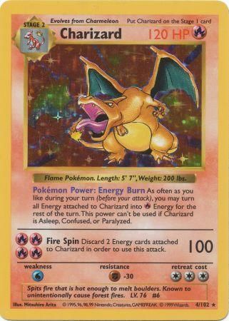 Charizard (4/102) [Base Set Shadowless Unlimited] | Card Merchant Takapuna