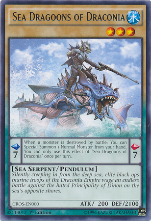 Sea Dragoons of Draconia [CROS-EN000] Rare | Card Merchant Takapuna