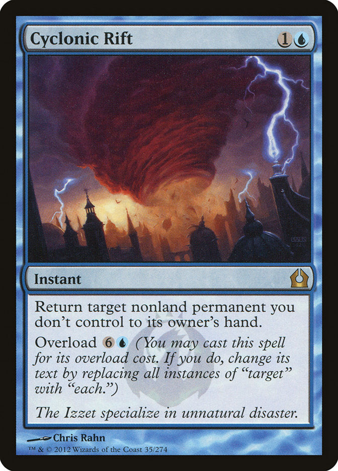 Cyclonic Rift [Return to Ravnica] | Card Merchant Takapuna