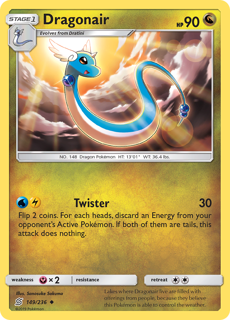 Dragonair (149/236) [Sun & Moon: Unified Minds] | Card Merchant Takapuna