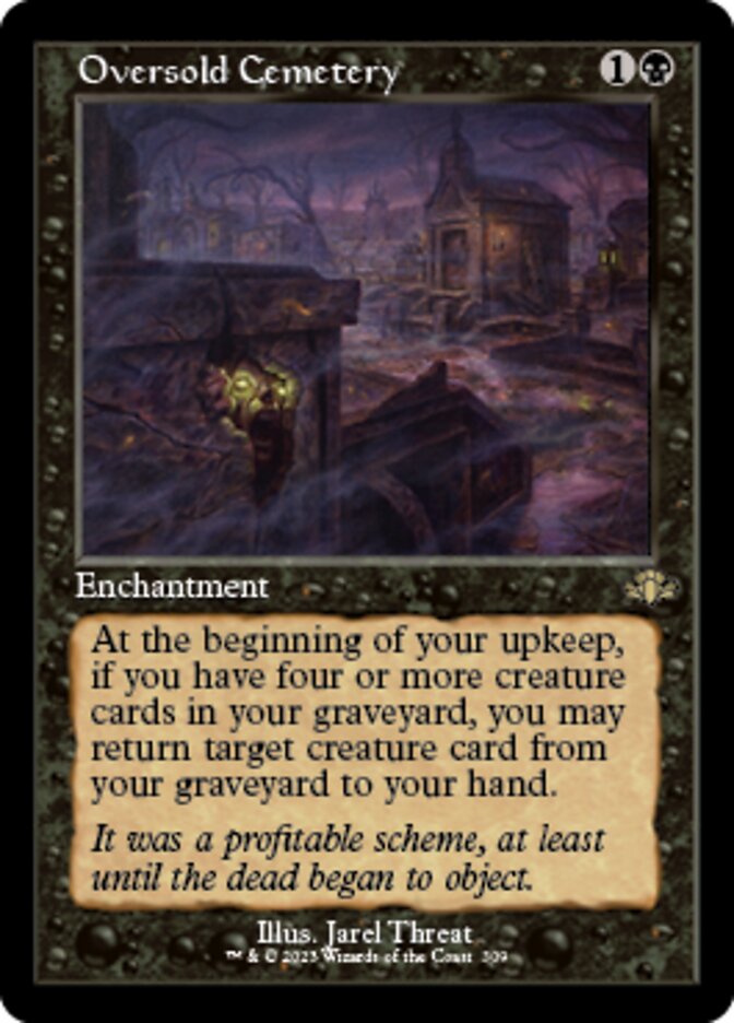 Oversold Cemetery (Retro) [Dominaria Remastered] | Card Merchant Takapuna