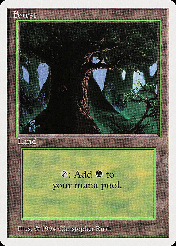 Forest (306) [Summer Magic / Edgar] | Card Merchant Takapuna