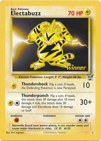 Electabuzz (1) (Jumbo Card) [Best of Promos] | Card Merchant Takapuna