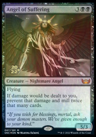 Angel of Suffering [Streets of New Capenna Prerelease Promos] | Card Merchant Takapuna