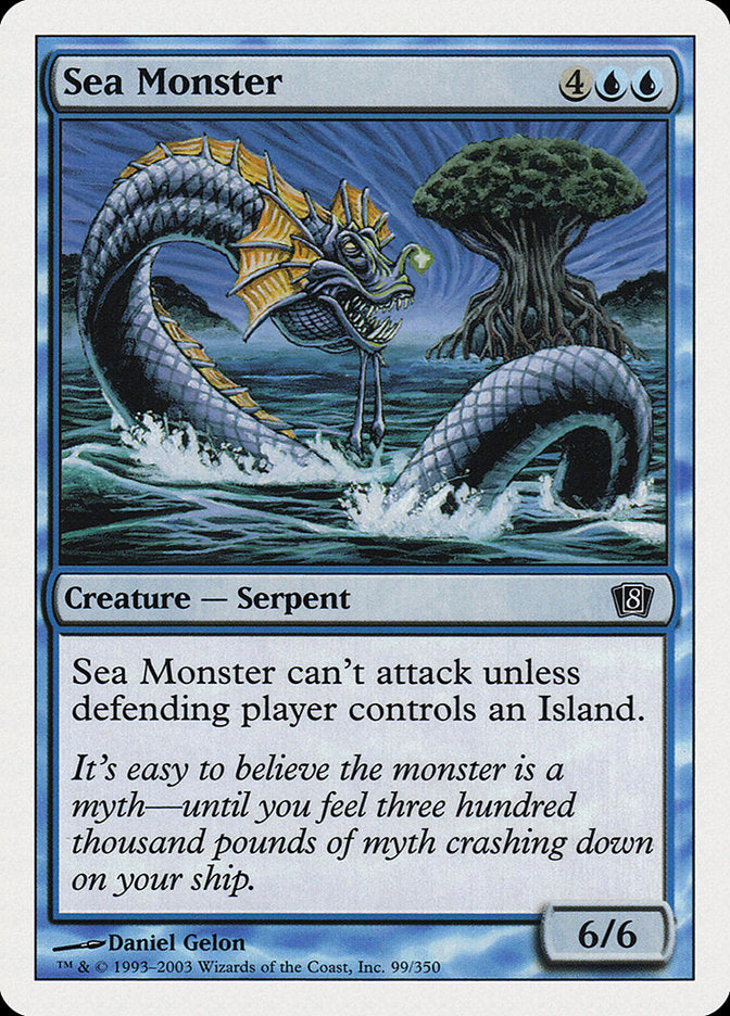 Sea Monster [Eighth Edition] | Card Merchant Takapuna