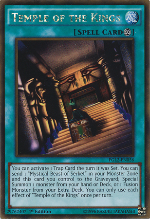 Temple of the Kings [PGL2-EN056] Gold Rare | Card Merchant Takapuna