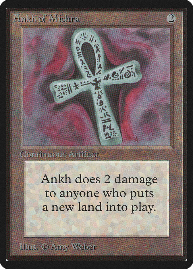 Ankh of Mishra [Beta Edition] | Card Merchant Takapuna