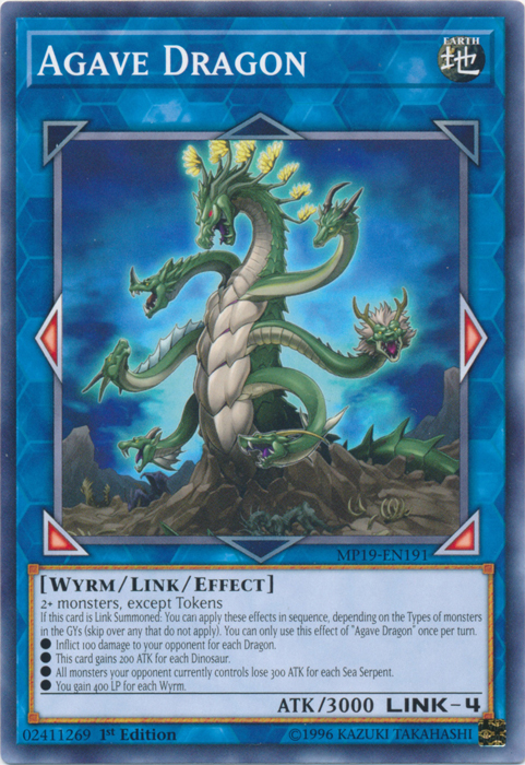 Agave Dragon [MP19-EN191] Common | Card Merchant Takapuna