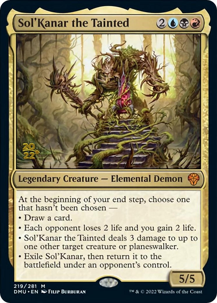 Sol'Kanar the Tainted [Dominaria United Prerelease Promos] | Card Merchant Takapuna