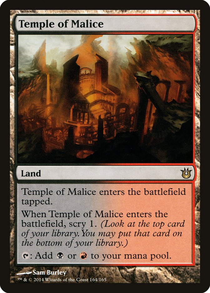 Temple of Malice [Born of the Gods] | Card Merchant Takapuna