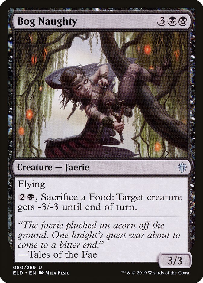 Bog Naughty [Throne of Eldraine] | Card Merchant Takapuna