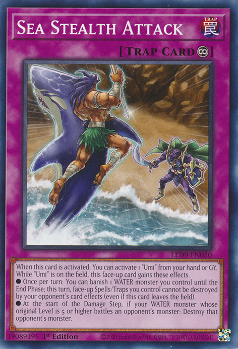 Sea Stealth Attack [LED9-EN030] Common | Card Merchant Takapuna