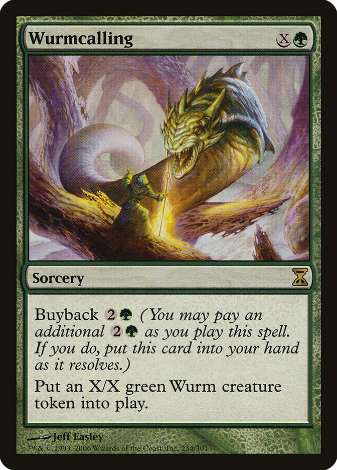 Wurmcalling [Time Spiral] | Card Merchant Takapuna