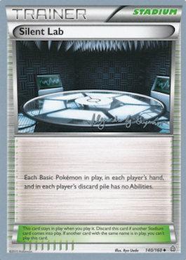 Silent Lab (140/160) (Primal Groudon - Alejandro Ng-Guzman) [World Championships 2015] | Card Merchant Takapuna