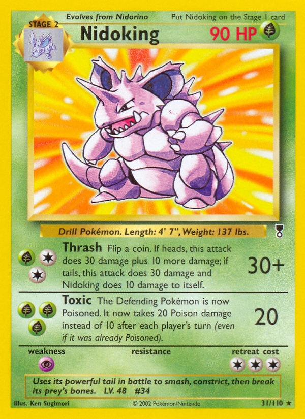 Nidoking (31/110) [Legendary Collection] | Card Merchant Takapuna