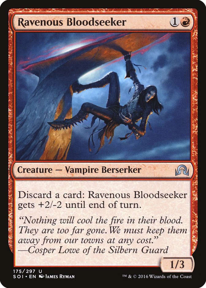 Ravenous Bloodseeker [Shadows over Innistrad] | Card Merchant Takapuna