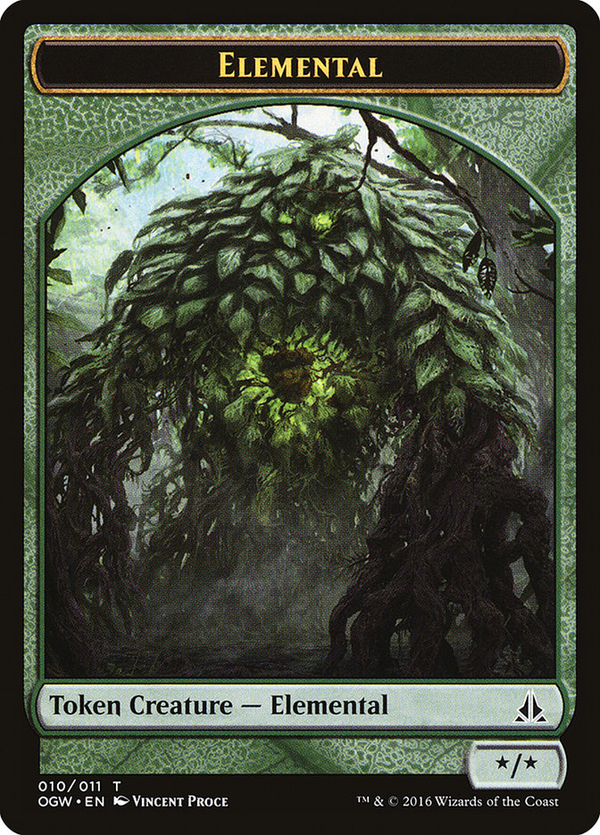 Elemental Token (010/011) [Oath of the Gatewatch Tokens] | Card Merchant Takapuna