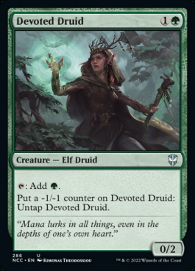 Devoted Druid [Streets of New Capenna Commander] | Card Merchant Takapuna