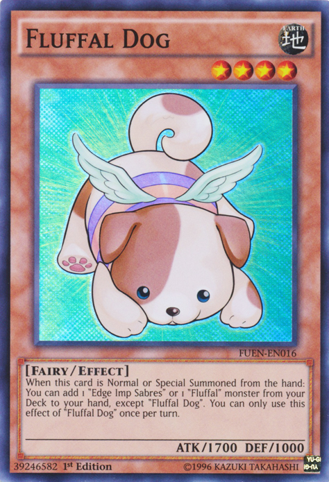 Fluffal Dog [FUEN-EN016] Super Rare | Card Merchant Takapuna