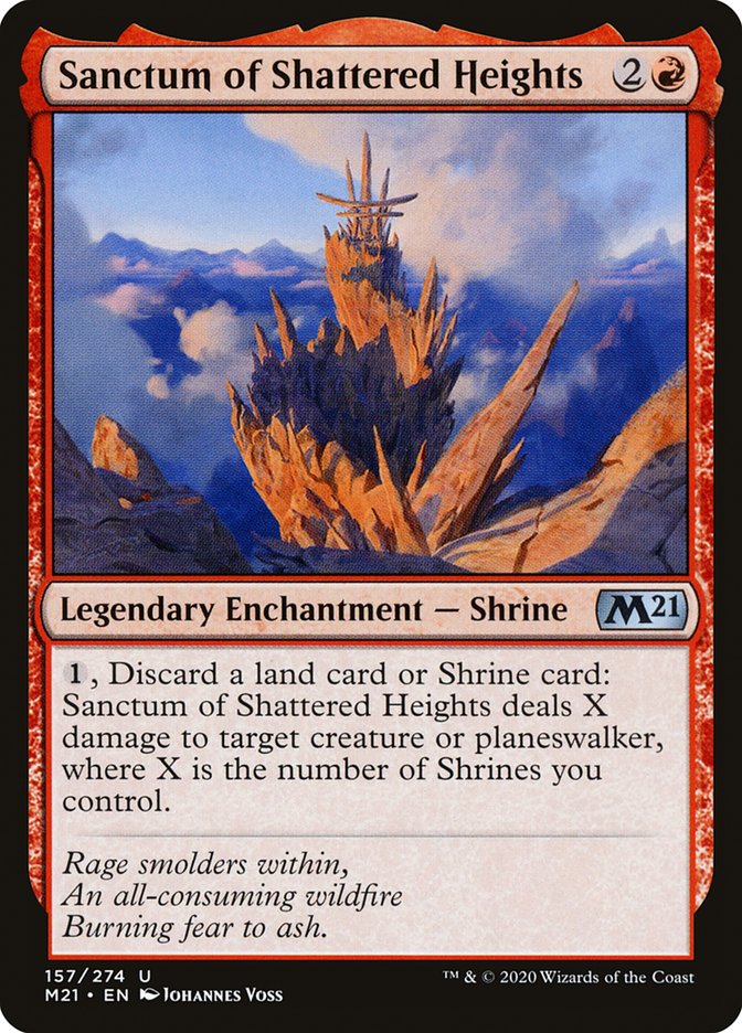 Sanctum of Shattered Heights [Core Set 2021] | Card Merchant Takapuna