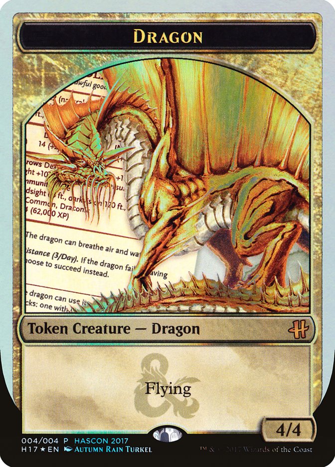 Dragon Token [HasCon 2017] | Card Merchant Takapuna