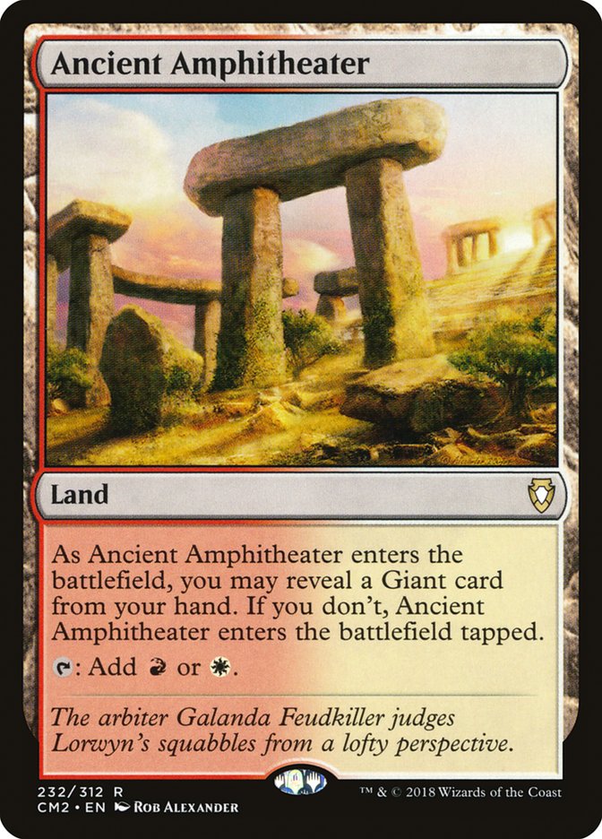 Ancient Amphitheater [Commander Anthology Volume II] | Card Merchant Takapuna