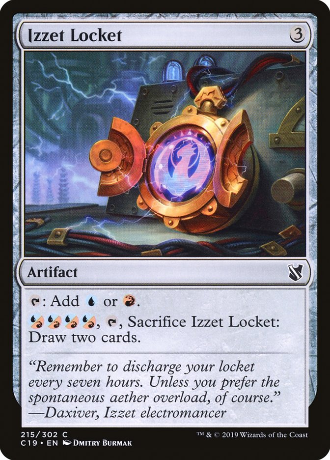 Izzet Locket [Commander 2019] | Card Merchant Takapuna