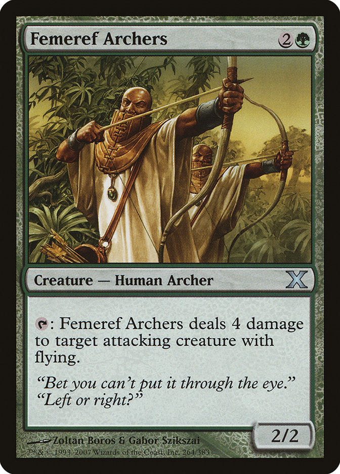 Femeref Archers [Tenth Edition] | Card Merchant Takapuna