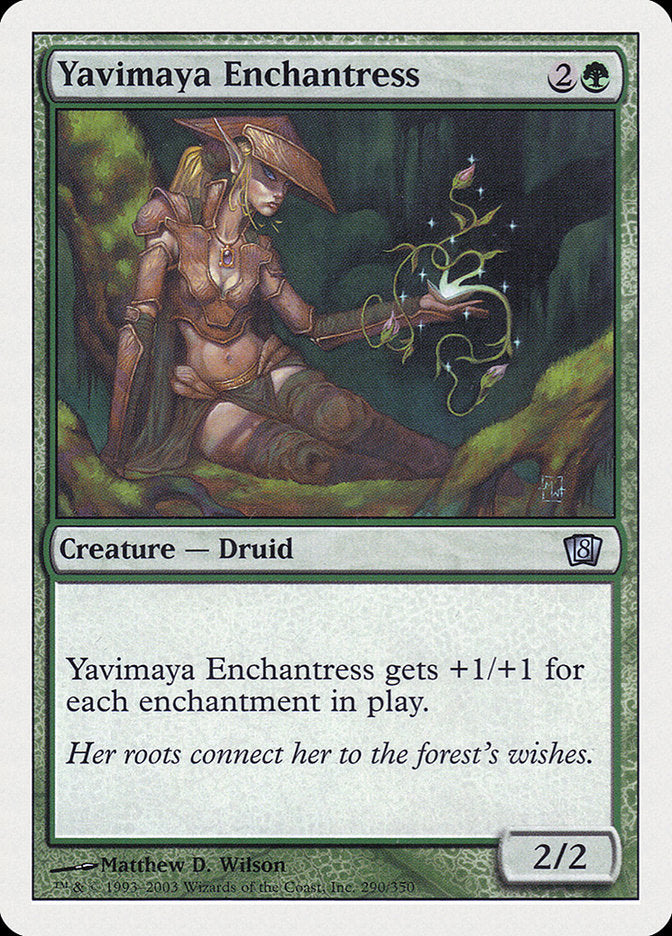 Yavimaya Enchantress [Eighth Edition] | Card Merchant Takapuna